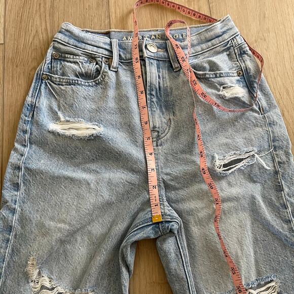 American Eagle Women’s Highest Rise 90s Boyfriend Jeans Sz 0 - Picture 7 of 8